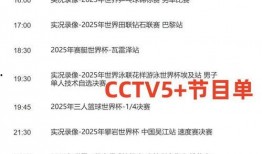 cctv5节目表在线观看,精彩赛事直播，尽享体育盛宴